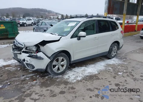2015 Subaru Forester 2.5I Premium z USA, uszkodzony, nr VIN JF2SJADC4FH818407